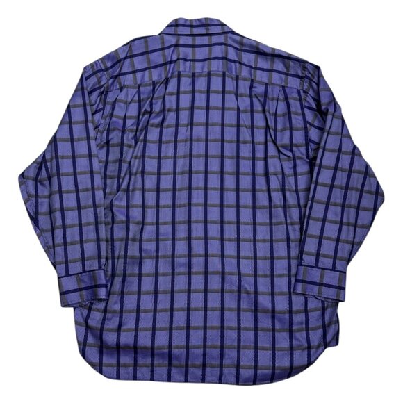 ROBERT TALBOTT CARMEL Plaid Luxury Designer Casual Dress Shirt Mens 2XL - Picture 4 of 7